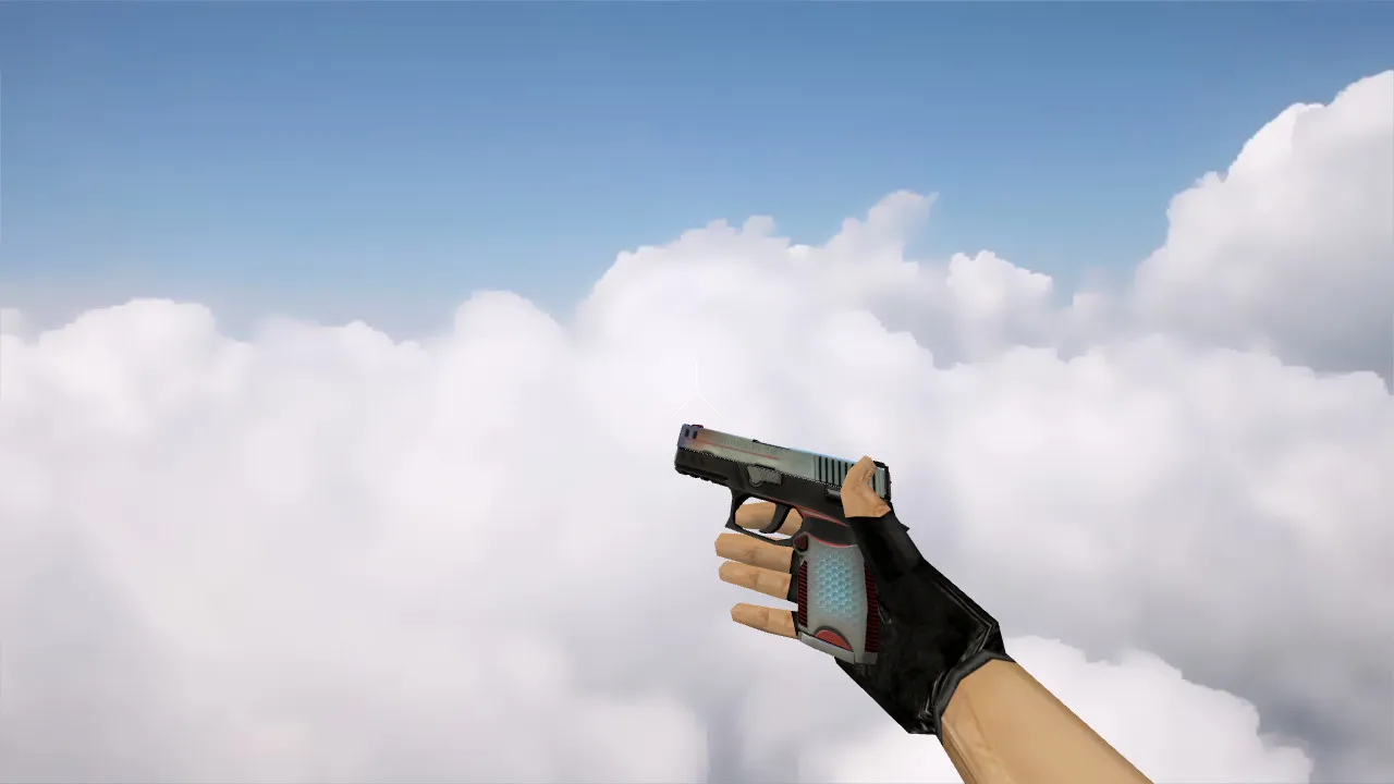 Скриншот P250 | Киберпанцирь (Cyber Shell) для CS 1.6 - модели оружия