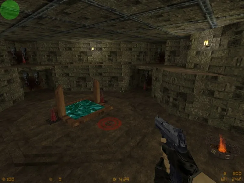 Скриншот Карта de_unrest для CS 1.6: Тактика и особенности