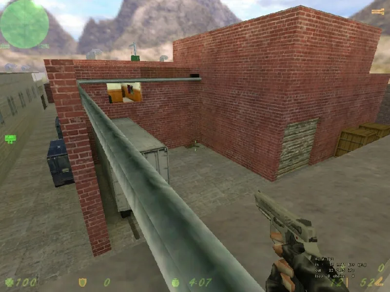 Скриншот  Карта de_industry для CS 1.6: тактики и особенности