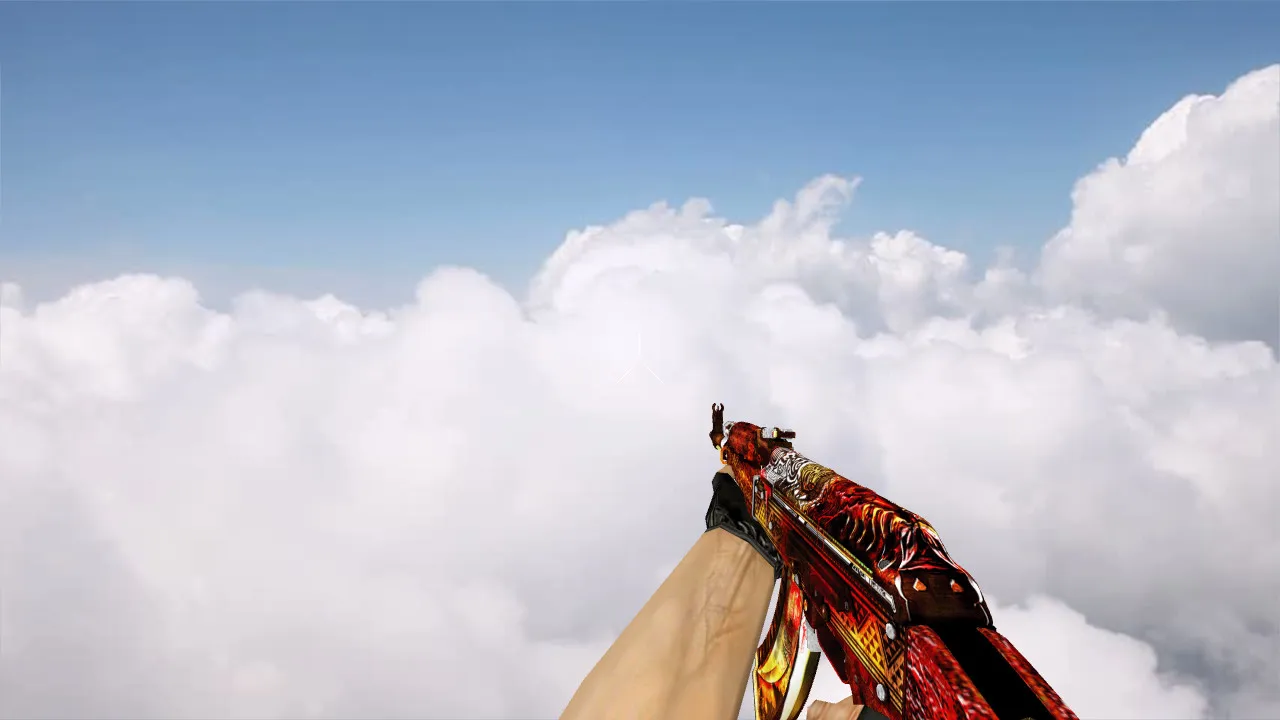 Скриншот Модель «AK-47 Cannibal» для CS 1.6 - детальное описание