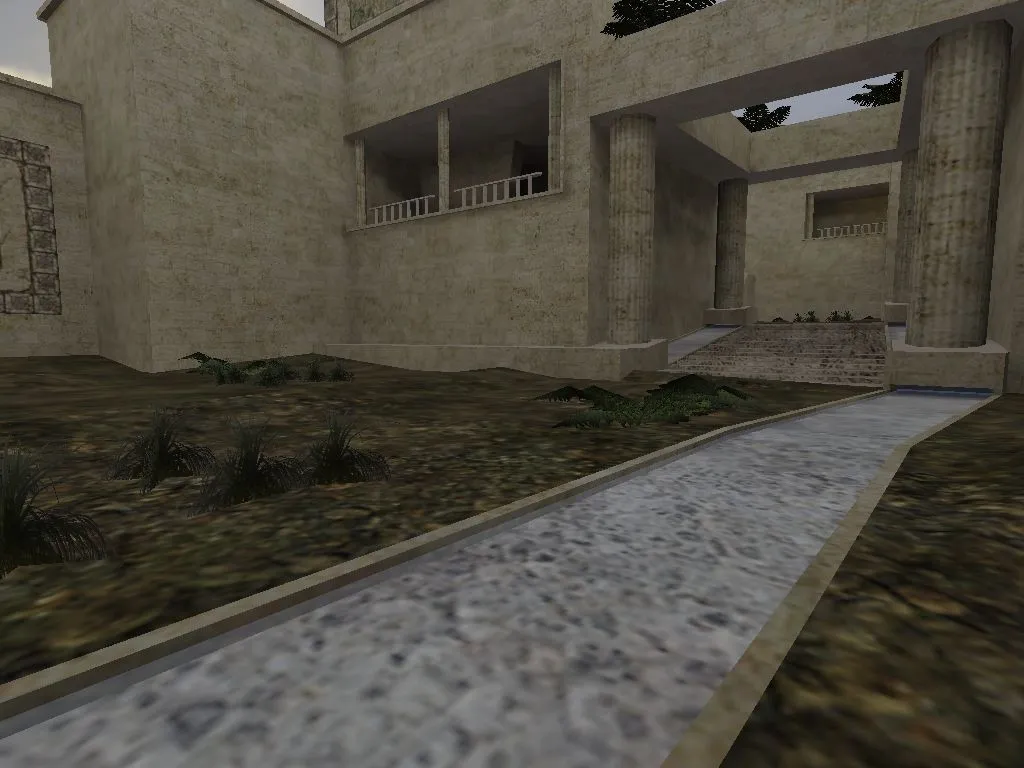 Скриншот  Карта «sunworld» для CS 1.6 - тактика и особенности