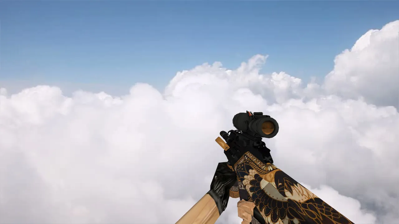 Скриншот Модель «AUG Стимфалийская птица» для CS 1.6