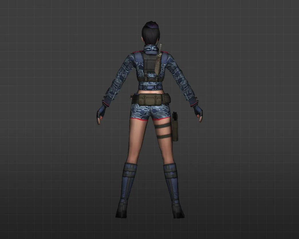 Скриншот Модель «Пилотка» для CS 1.6 - уникальные скины для игроков