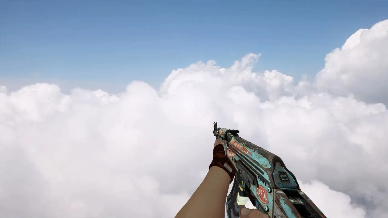 Скриншот Модель «AK-47 Nibbler» для CS 1.6 - Уникальный Скин