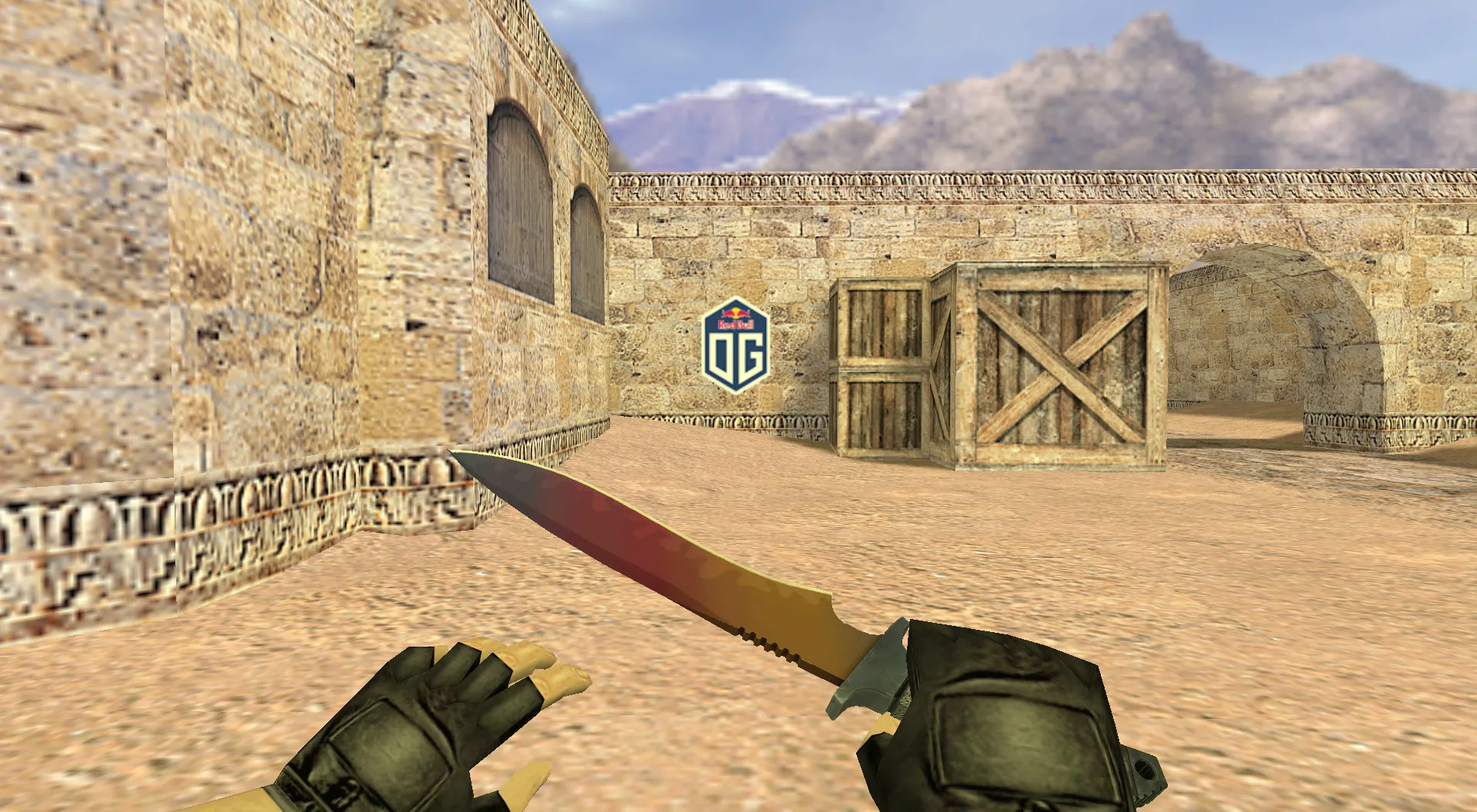 Скриншот Граффити «OG Logo» для CS 1.6 - Киберспорт