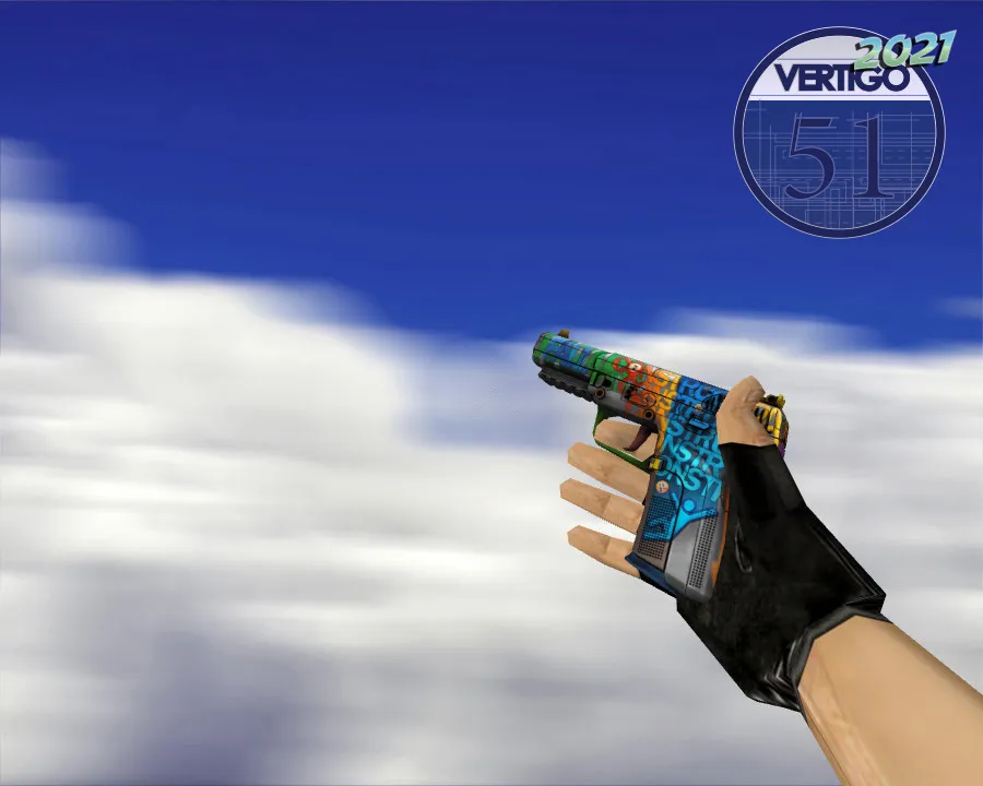 Скриншот  Пак скинов «Vertigo 2021» для CS 1.6: v_ p_ w_ модели оружия, звуки и осмотр