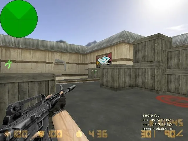 Скриншот  Карта de_localstrike для Counter-Strike 1.6: тактика и особенности