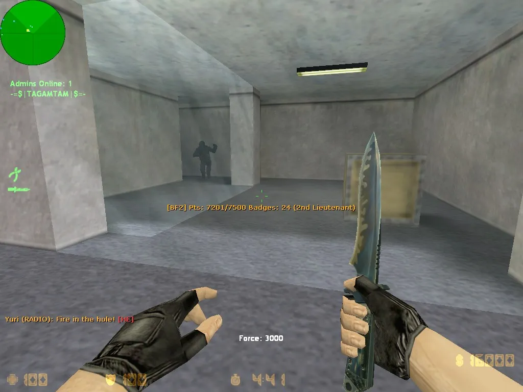 Скриншот  Карта de_construct_station для CS 1.6: баланс сторон, точки, .nav для ботов и оптимизация wpoly/epoly