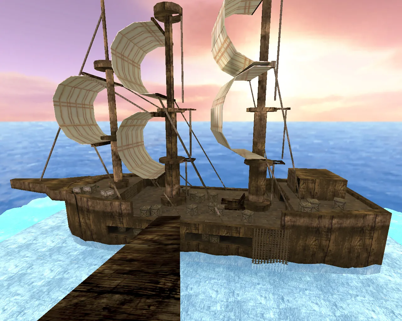 Скриншот  fy_on_the_ship_beta1 — FY карта для CS 1.6: точки, ротации, .nav и оптимизация