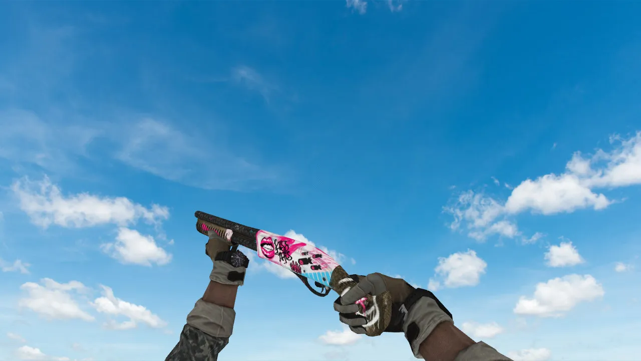 Скриншот  Пак моделей оружия «BasildoomHD» для CS 1.6: v_, p_, w_ модели, звуки, анимация осмотра и качество текстур