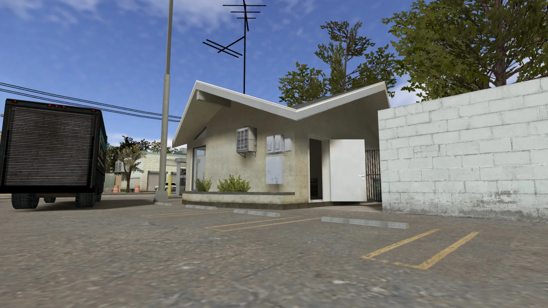 Скриншот  de_bank_fix для CS 1.6: тактики за CT/T, точки под контроль, .nav и оптимизация карты