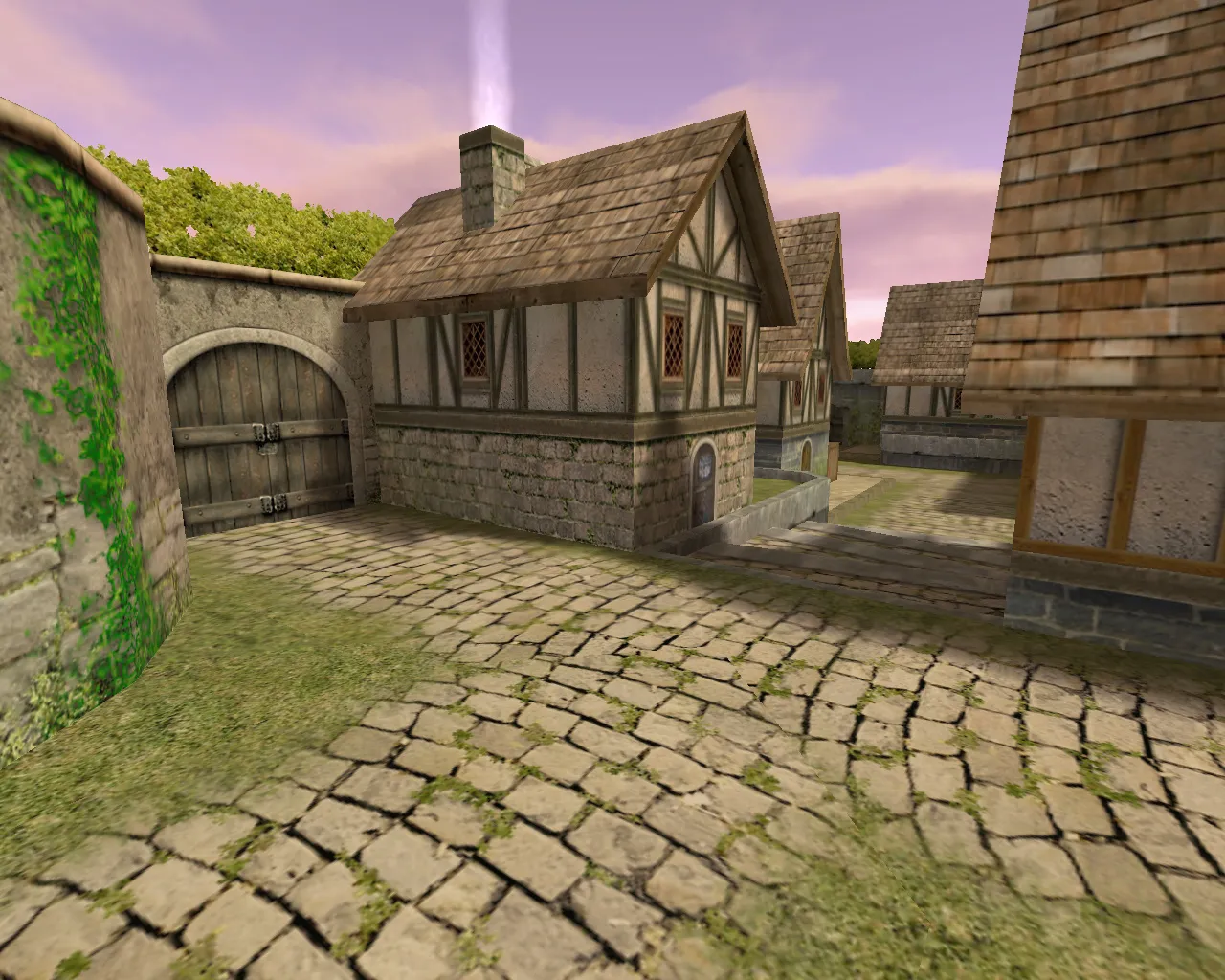 Скриншот  de_colonial для CS 1.6: точки, баланс сторон и оптимизация карты