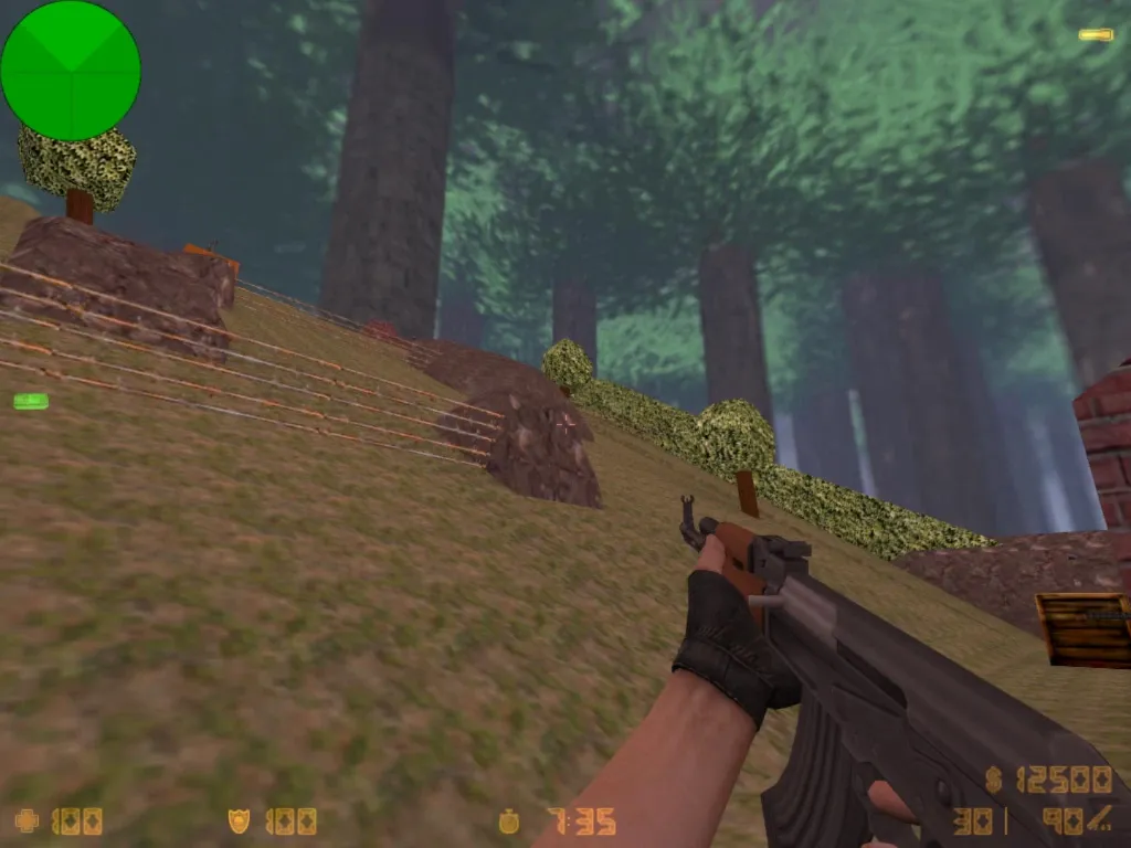 Скриншот  Карта de_mountainside для Counter-Strike 1.6: Тактики и советы