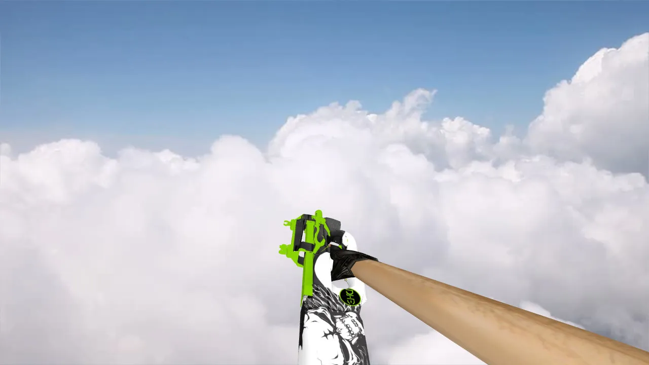 Скриншот Модель «P90 Brotherhood» для CS 1.6 - Уникальный скин