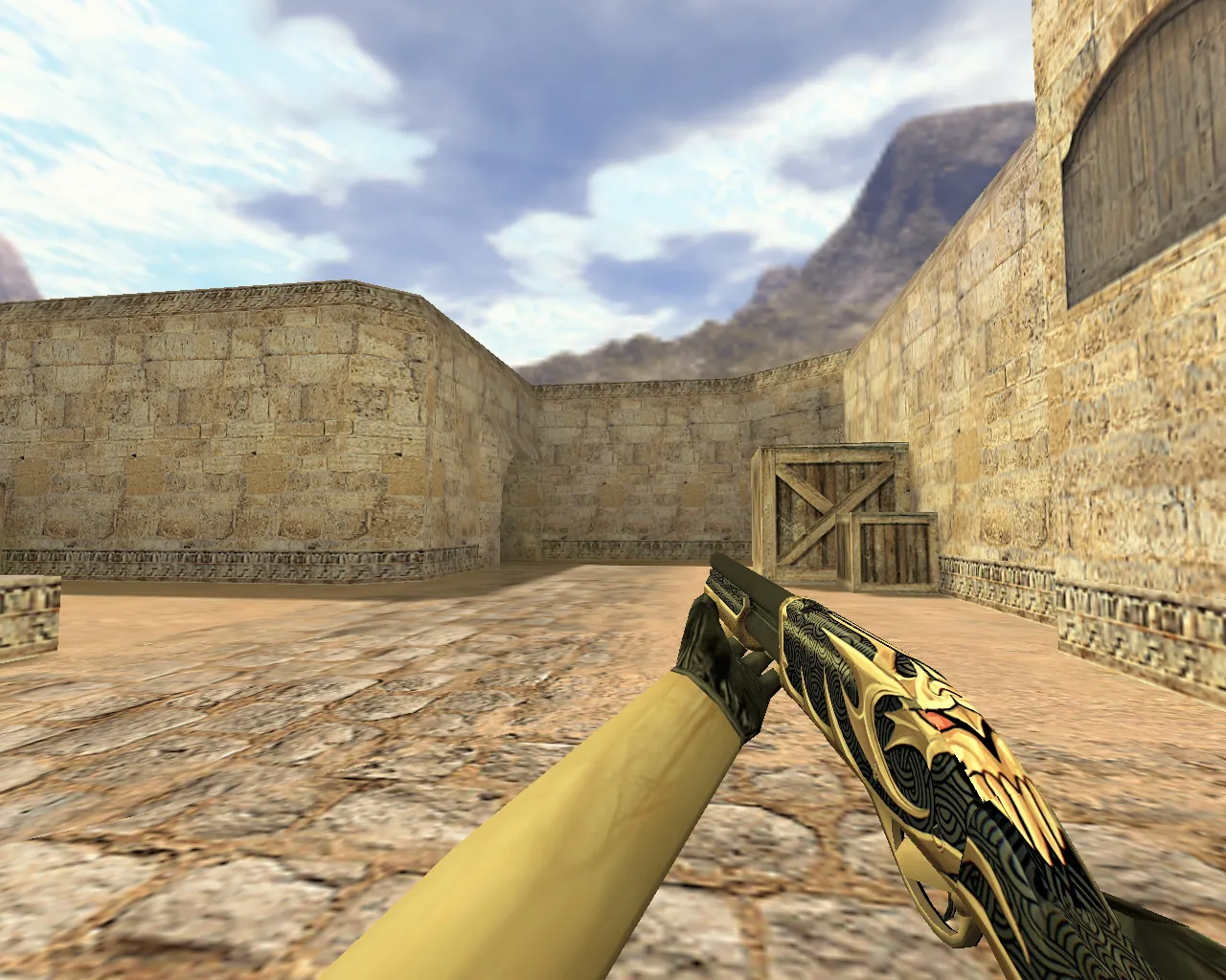 Скриншот Скачать модель «Sawed-off Рагнарёк» для CS 1.6