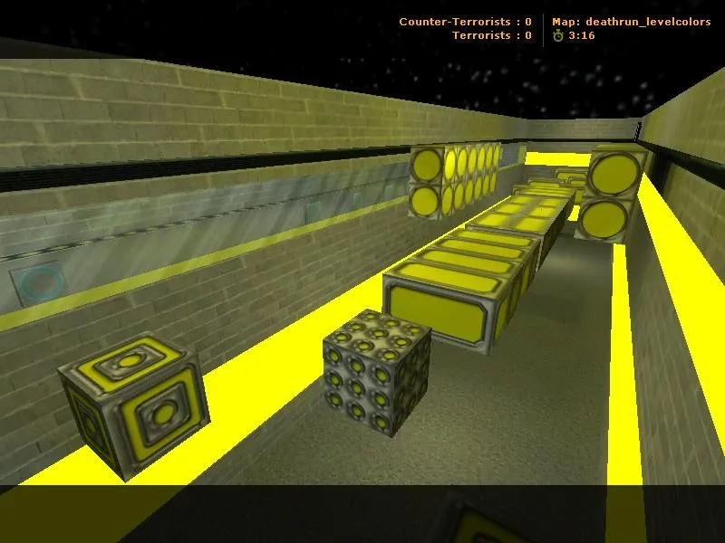 Скриншот Карта «deathrun_levelcolors» для CS 1.6