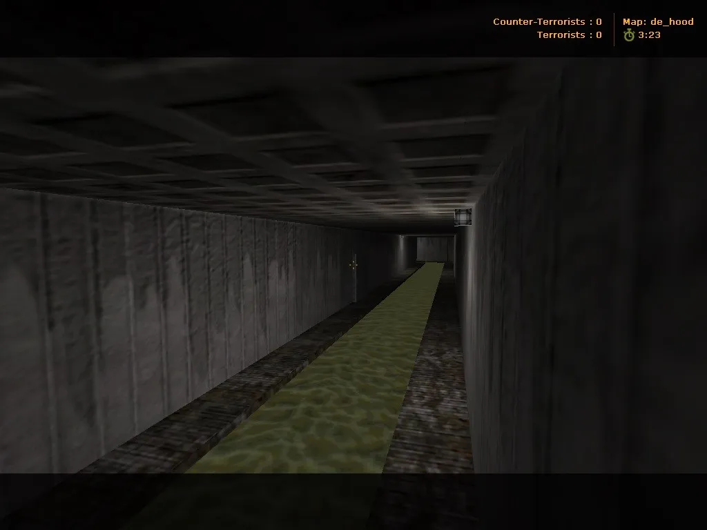 Скриншот  Карта de_hood для CS 1.6 - Тактический обзор и особенности
