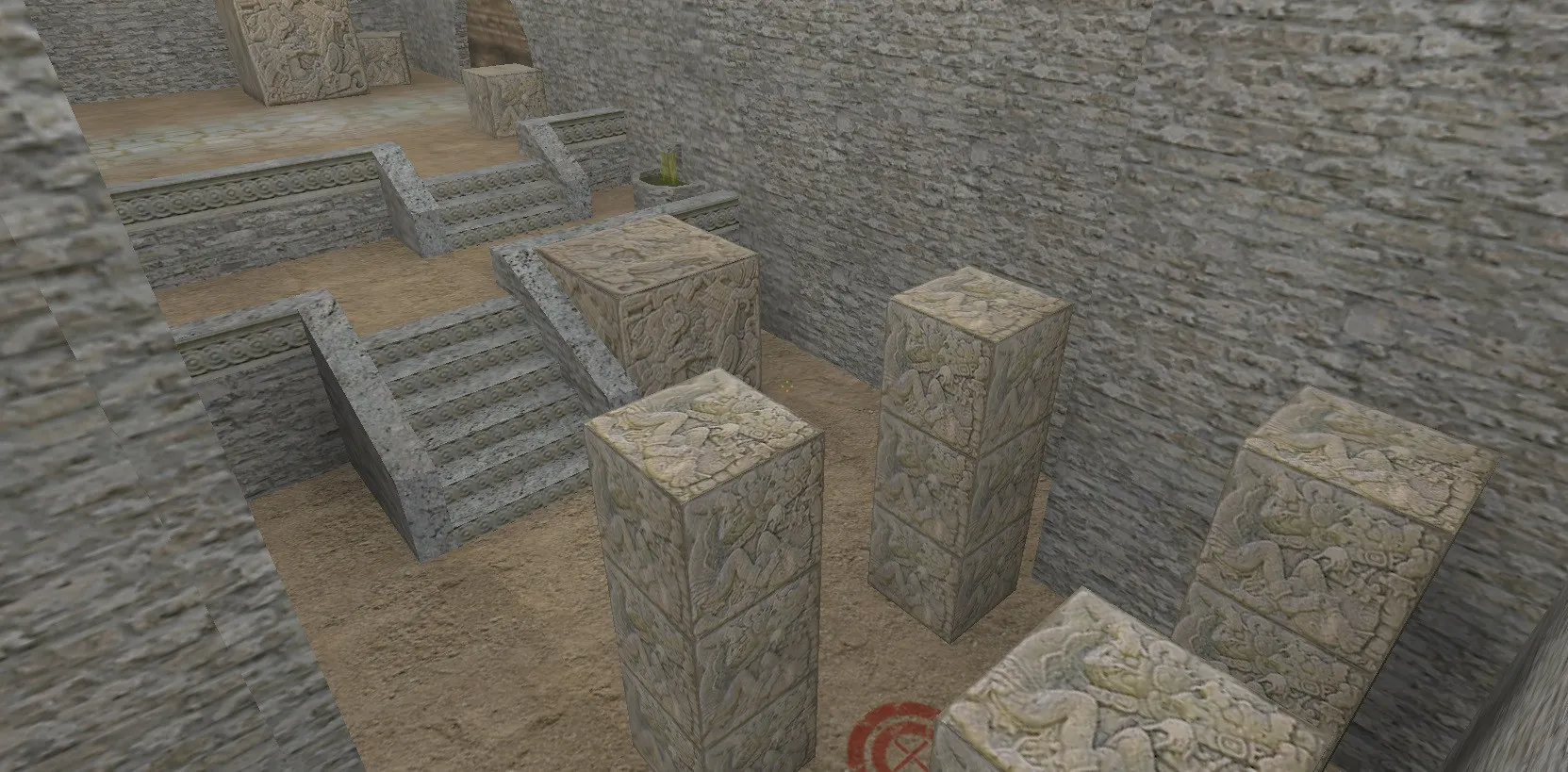 Скриншот Карта «de_aztex2003» для CS 1.6