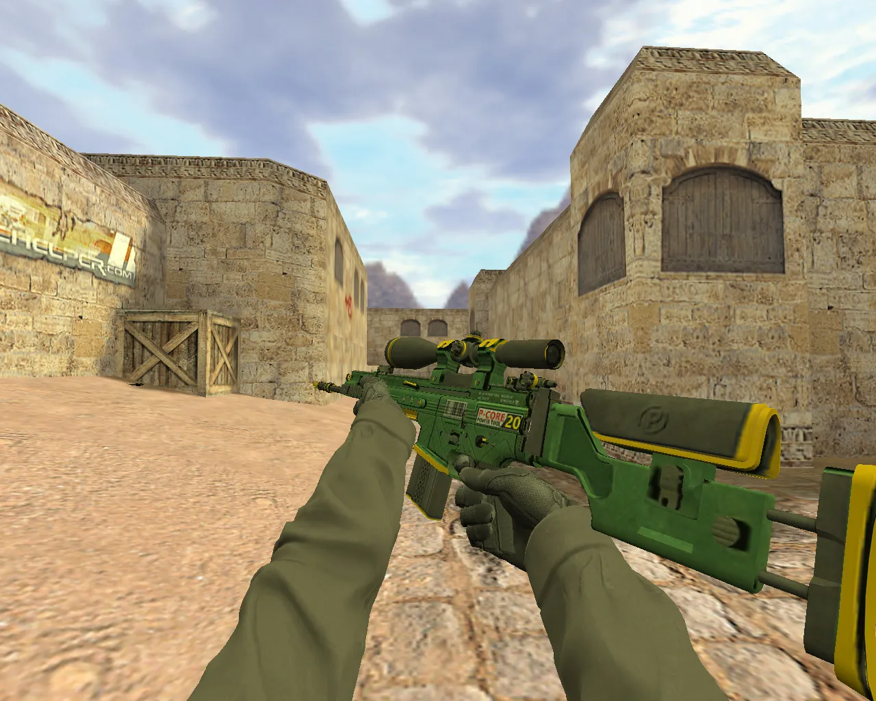 Скриншот Модель SCAR Генератор для CS 1.6 - Скачать и установить