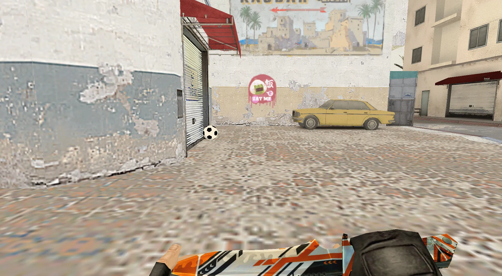 Скриншот Граффити «Рисовая бомба» для CS 1.6 - Уникальные скины по мотивам CS:GO