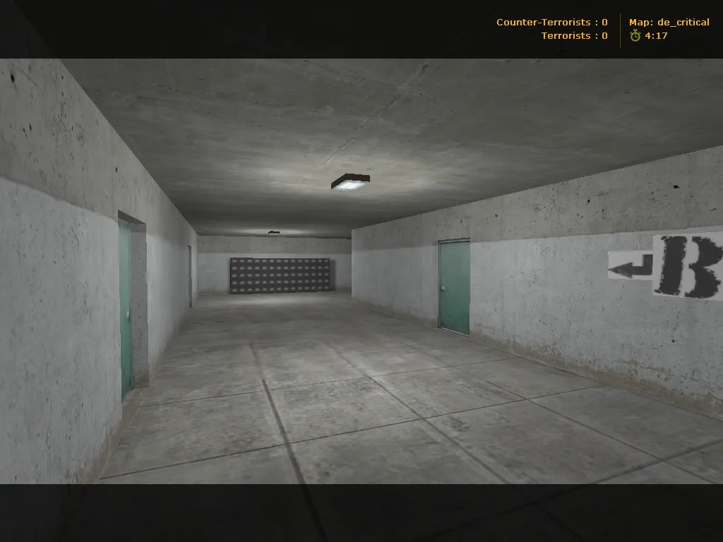 Скриншот  Карта de_critical для CS 1.6: точки, баланс, .nav для ботов, оптимизация wpoly/epoly