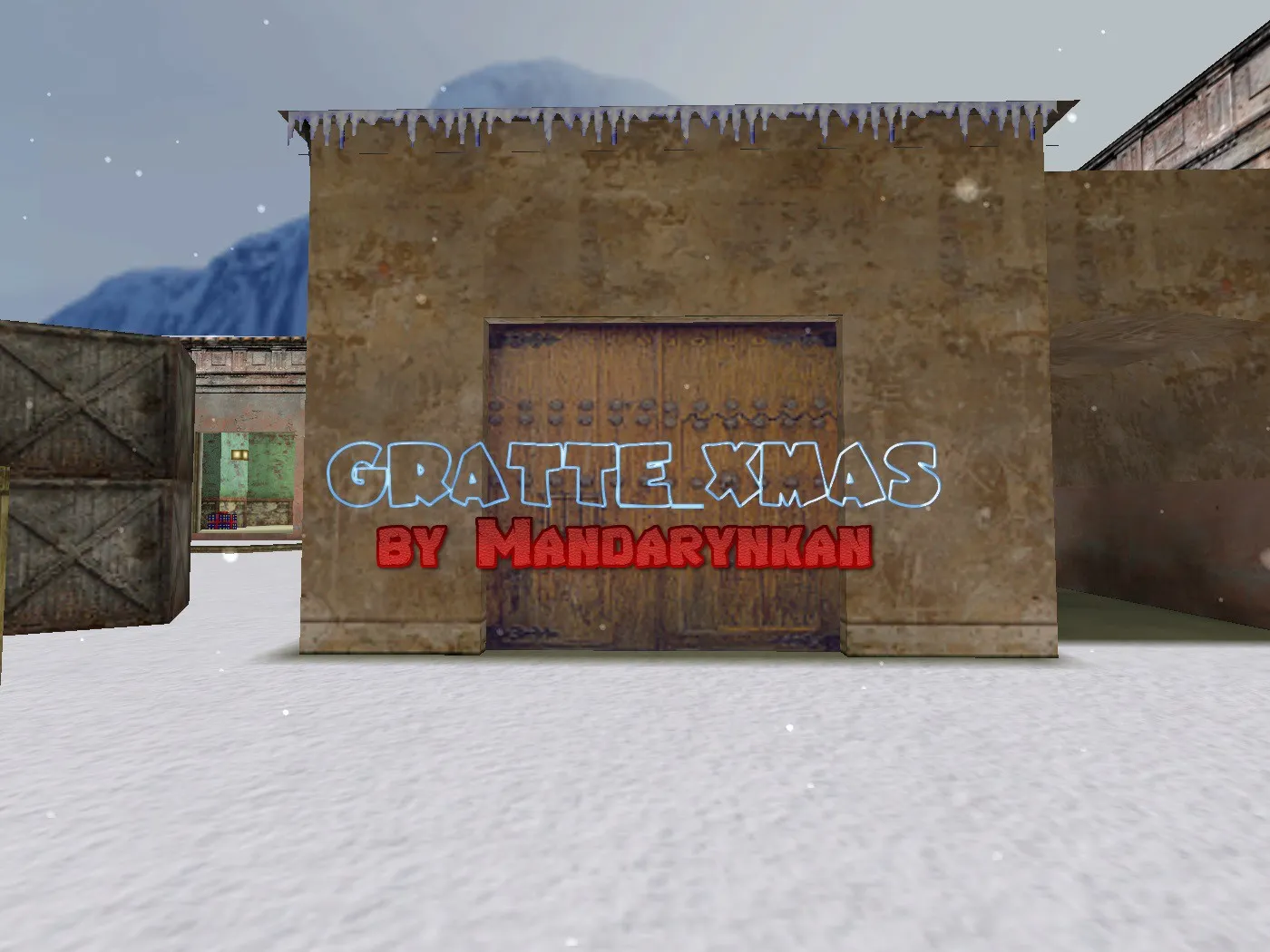 Скриншот  de_gratte_xmas — DE карта для CS 1.6: точки, маршруты, .nav для ботов и оптимизация wpoly/epoly