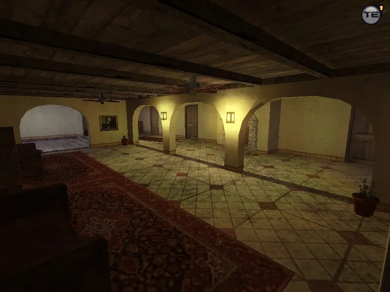 Скриншот  css_mirage — DE карта для CS 1.6: точки, маршруты, .nav, оптимизация wpoly/epoly