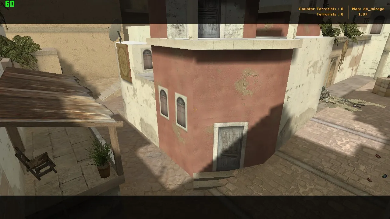 Скриншот  Карта cso_mirage для CS 1.6: точки, тактика за CT/T, .nav для ботов, оптимизация wpoly/epoly