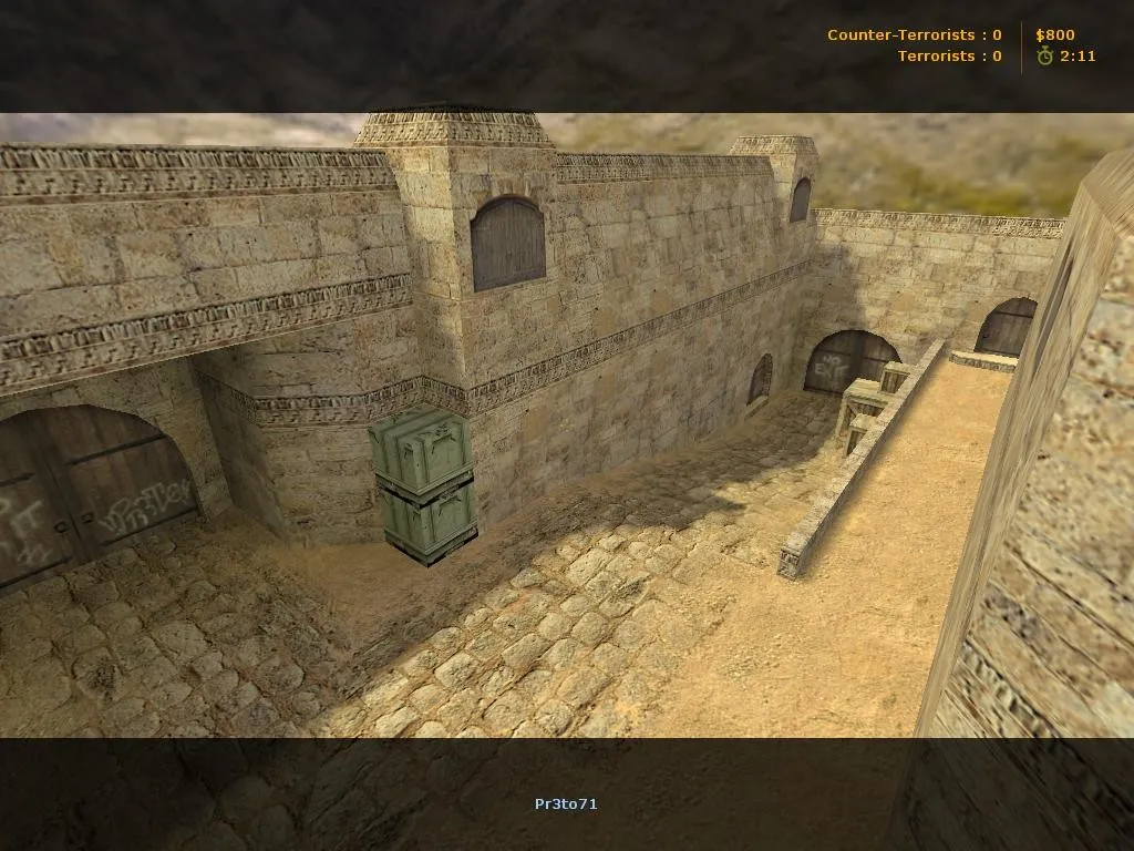 Скриншот de_d2x2_remake2013 для CS 1.6: тактики T/CT, установка карты и .nav для ботов