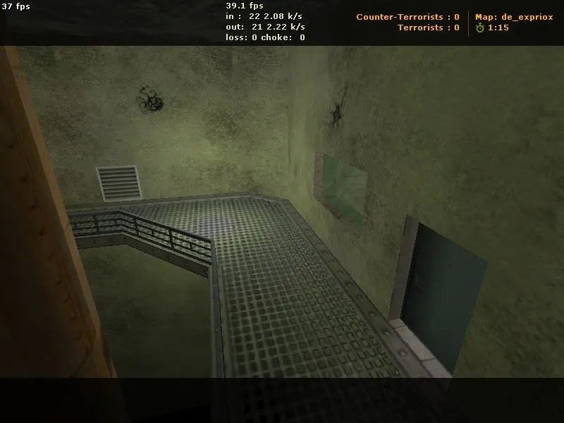 Скриншот  Карта de_expriox для CS 1.6: баланс сторон, точки, .nav для ботов и оптимизация wpoly/epoly