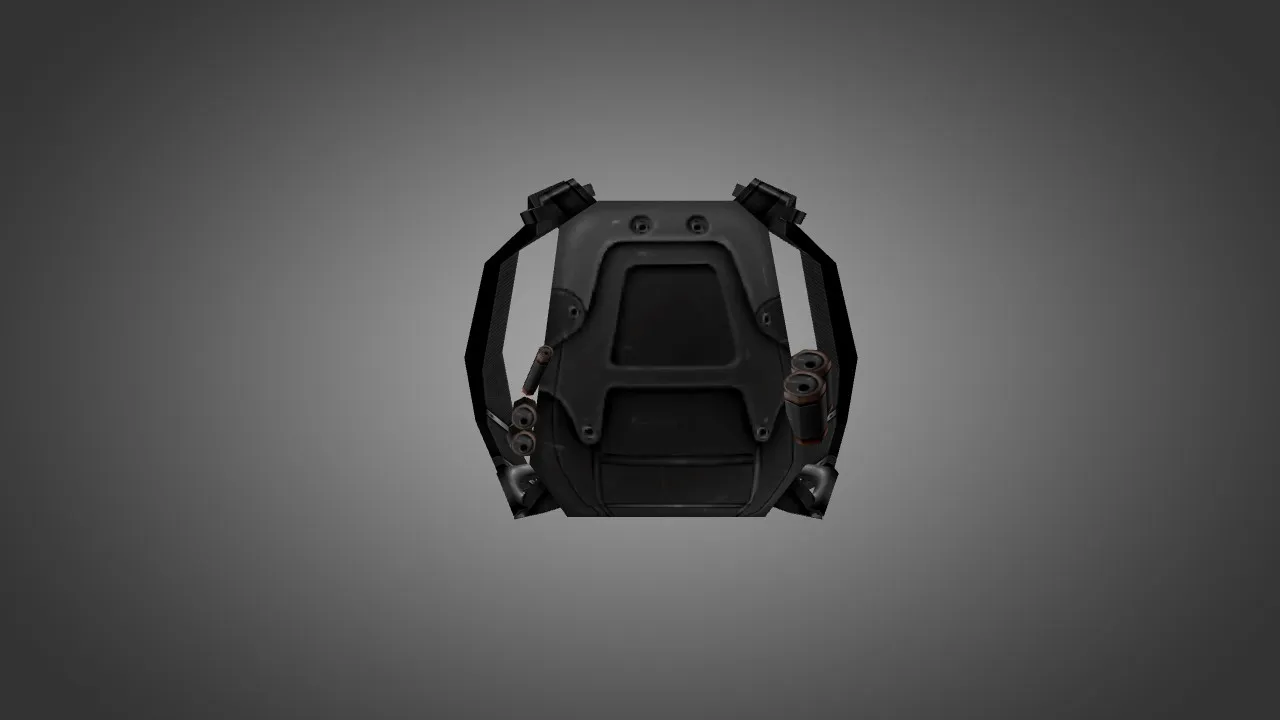 Скриншот Модель «L33T BakPak X» v_ для CS 1.6: p_ и w_ варианты, звуки, анимация осмотра, текстуры и настройка