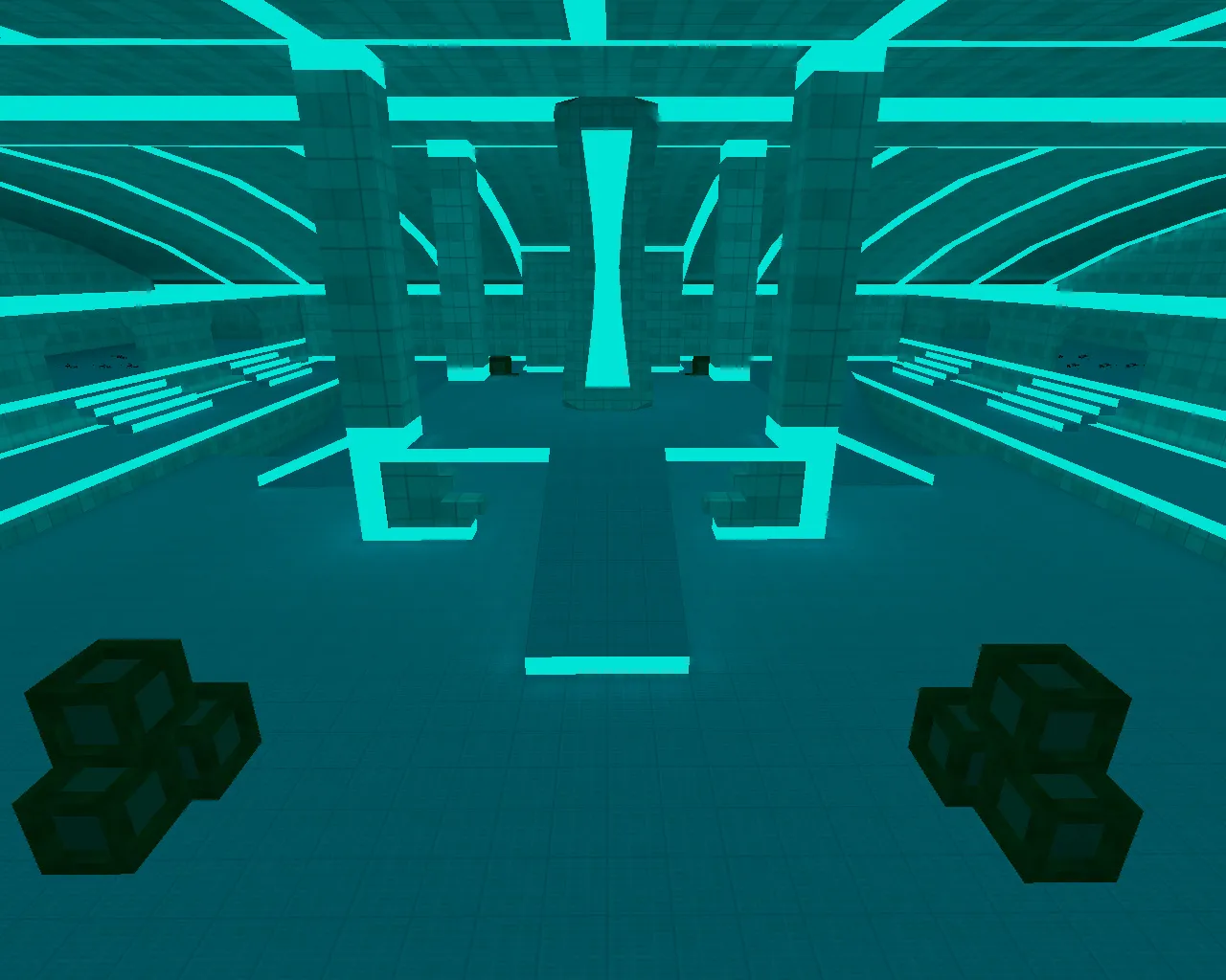 Скриншот  Карта awp_neons для CS 1.6: AWP-поинты, баланс сторон, .nav для ботов и оптимизация полигонов