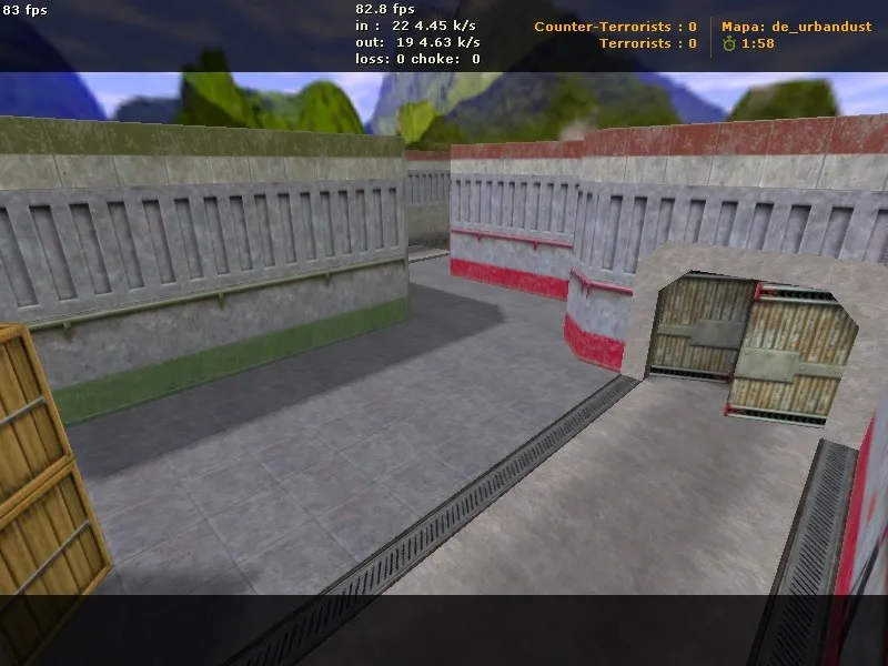Скриншот  Карта de_urbandust для CS 1.6: Тактические возможности и особенности