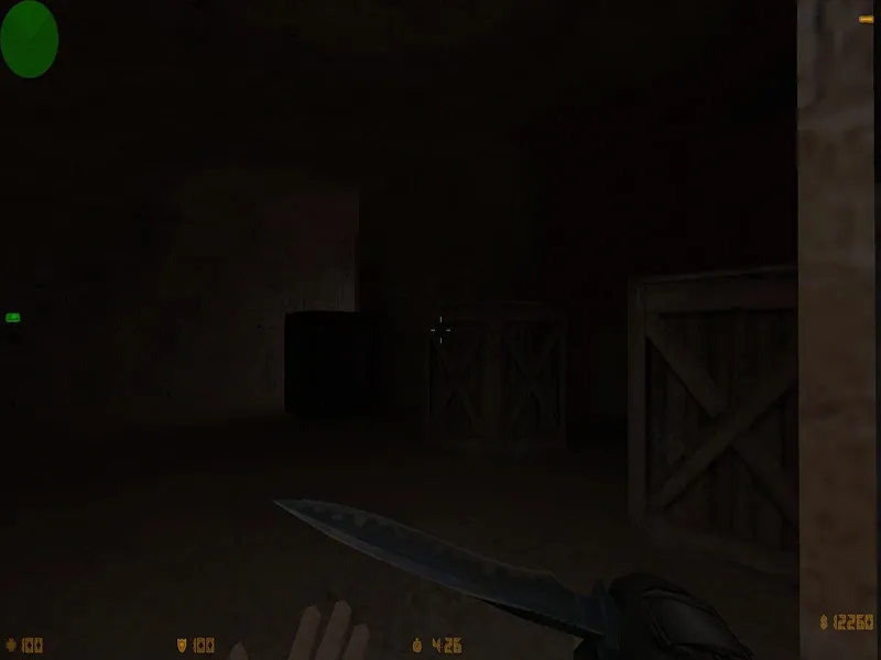 Скриншот  Карта de_dust3824 для CS 1.6: баланс сторон, точки, .nav для ботов, оптимизация и настройка под сервер