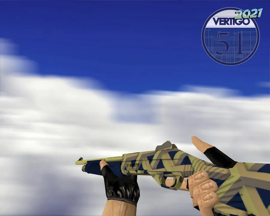 Скриншот  Пак скинов «Vertigo 2021» для CS 1.6: v_ p_ w_ модели оружия, звуки и осмотр