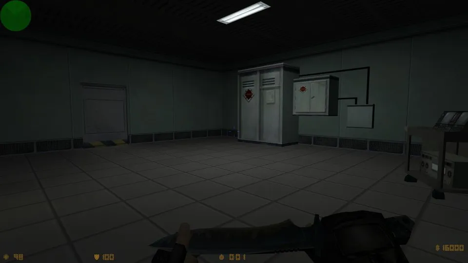 Скриншот  deathrun_toxic_pg для CS 1.6: карта для тренировки, тактика за CT и T, точки ловушек и прохождение