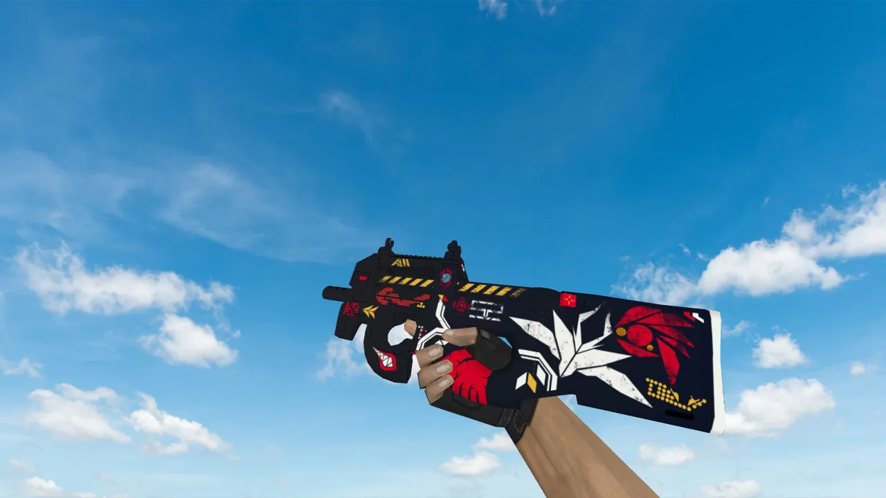 Скриншот Модель «P90 Rosed» для CS 1.6 - Скачать бесплатно