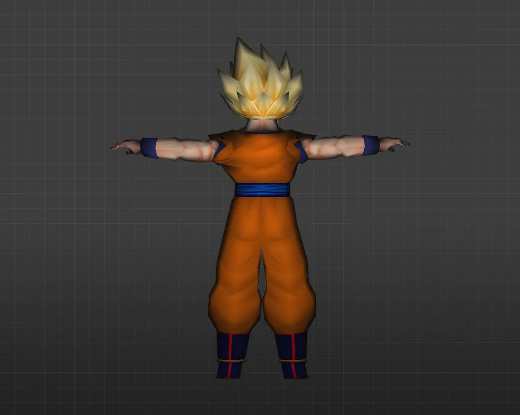 Скриншот Скачать модель «Сон Гоку» для CS 1.6 — уникальный скин для фанатов аниме