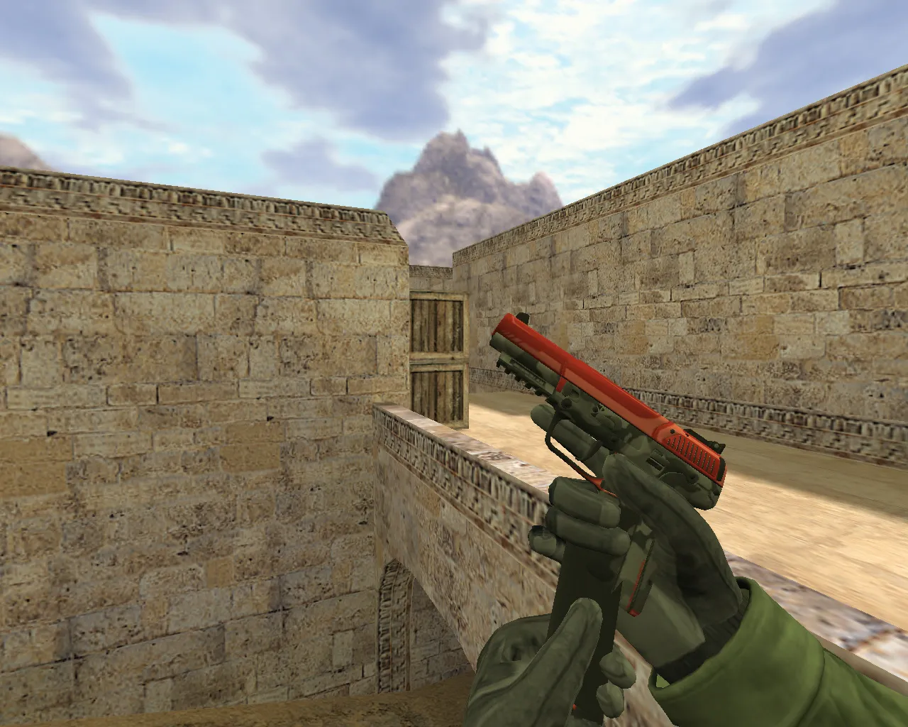 Скриншот Модель «Five Seven Городская опасность» для CS 1.6 - Скачай прямо сейчас!