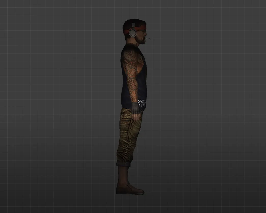 Скриншот Модель «Современный Guerilla» для CS 1.6 - Уникальный скин для игроков