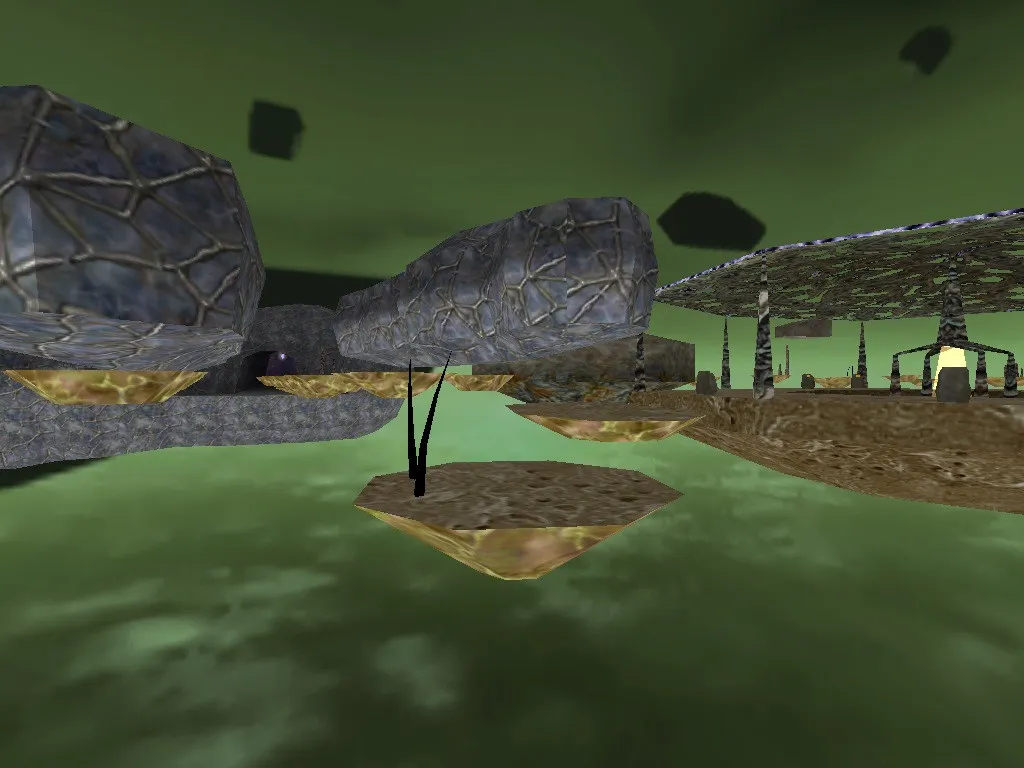 Скриншот  deathrun_xen_world_b6 для CS 1.6: тактика, точки, боты (.nav) и оптимизация wpoly/epoly