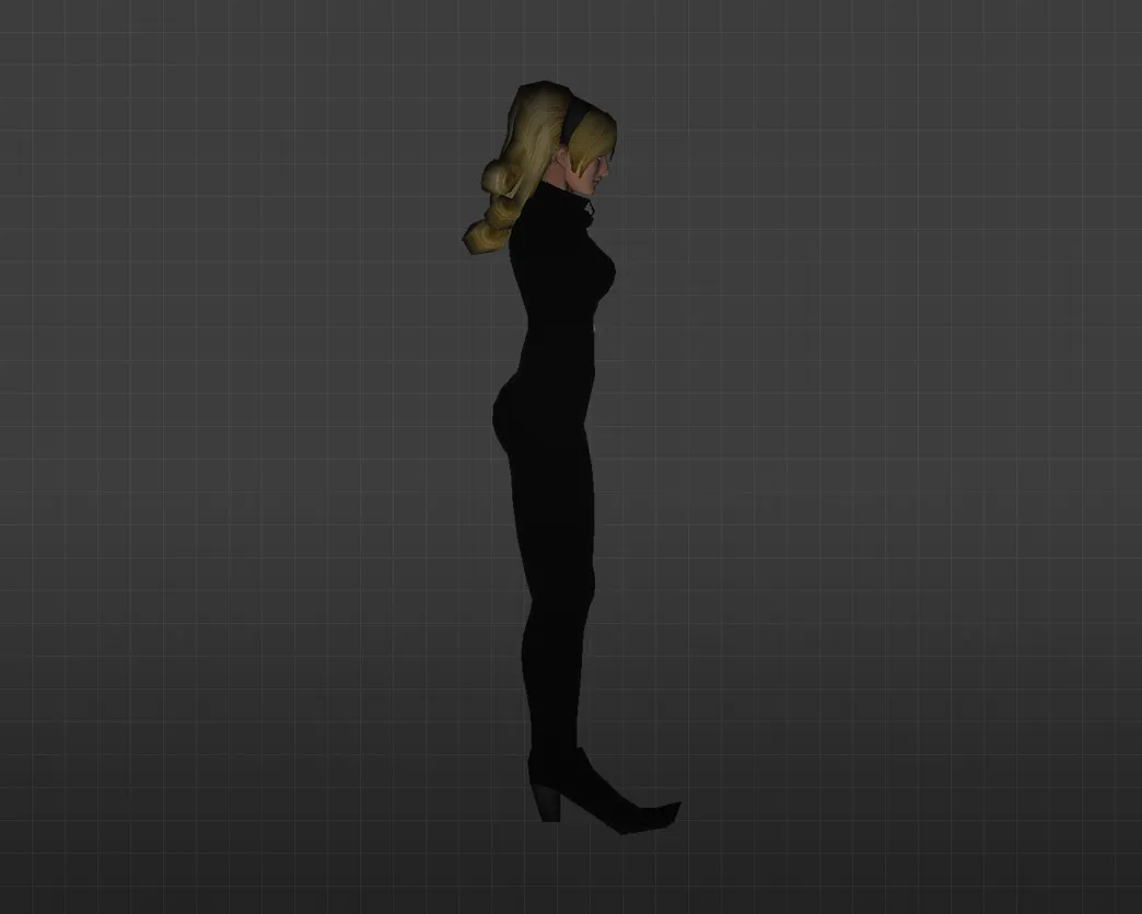 Скриншот Модель «Девушка в латексе» для CS 1.6 - Уникальный игровой скин