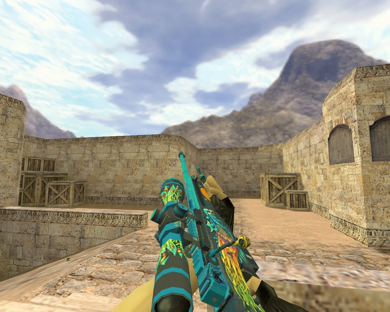 Скриншот Модель «AWP Яростный павлин» для CS 1.6 - Скачать и установить