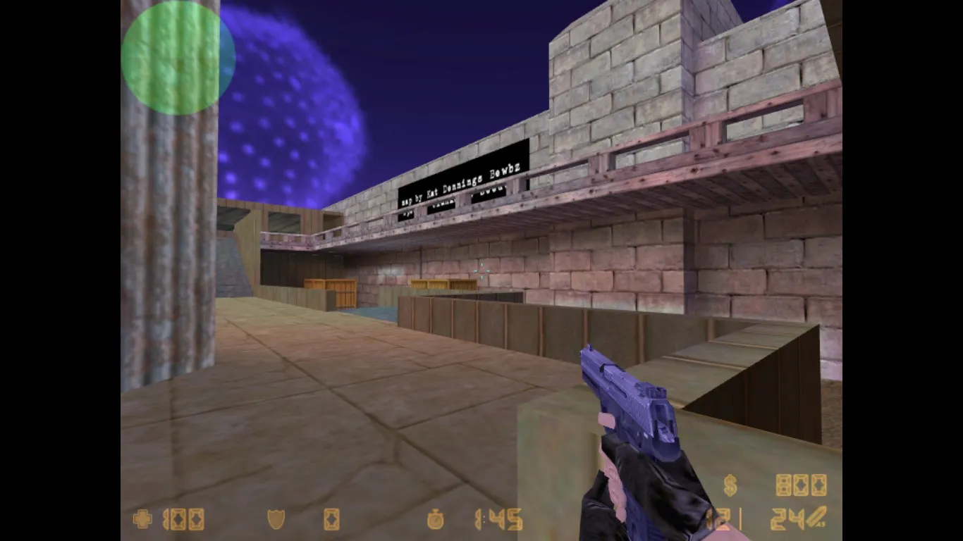 Скриншот  Карта «de_beernbewbz» для CS 1.6: тактика за CT и T, точки, .nav, оптимизация wpoly/epoly