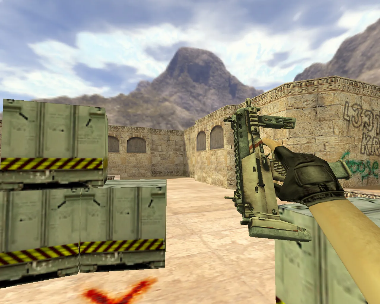 Скриншот Модель «MP7 Особая доставка» для CS 1.6 - Идеальный выбор