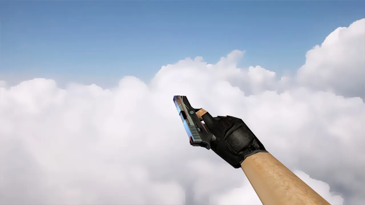 Скриншот P250 | Киберпанцирь (Cyber Shell) для CS 1.6 - модели оружия