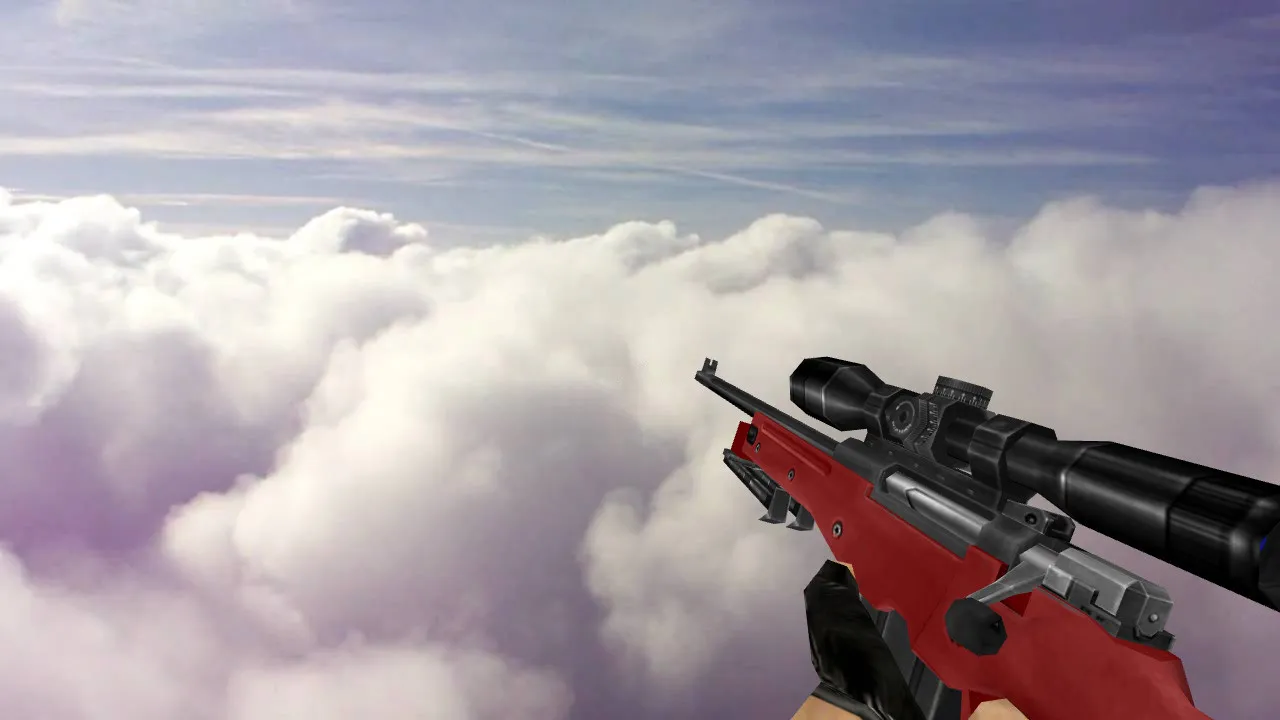 Скриншот Модель Default AWP Red Re-Color для CS 1.6 - Скачать сейчас