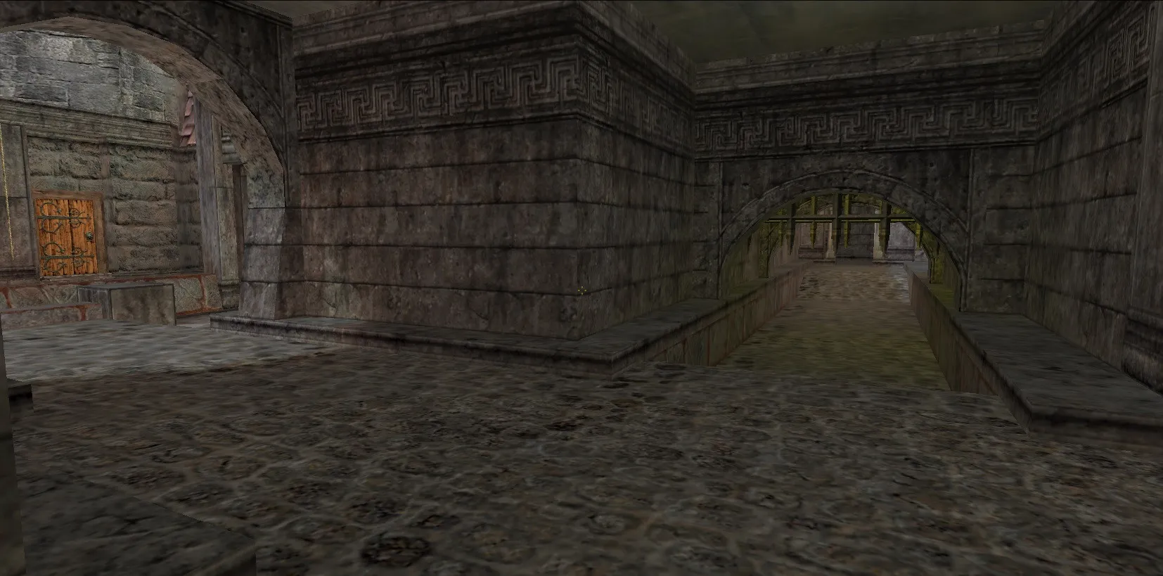 Скриншот  de_forsaken карта для CS 1.6: точки, маршруты, оптимизация, .nav для ботов и настройки под серв