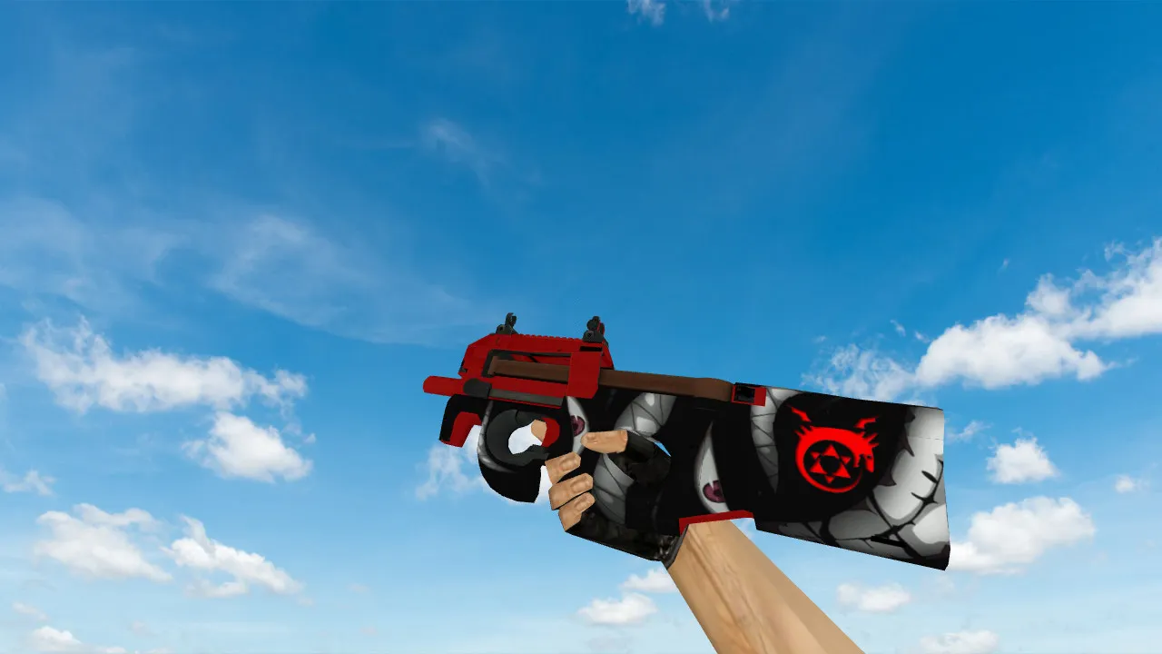 Скриншот Модель «P90 Pride» для CS 1.6 - Качественные текстуры и анимация