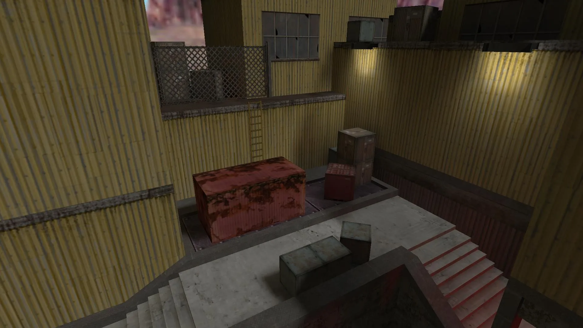 Скриншот  Карта de_d0000 для CS 1.6: тактика за CT/T, точки, оптимизация wpoly/epoly и .nav для ботов